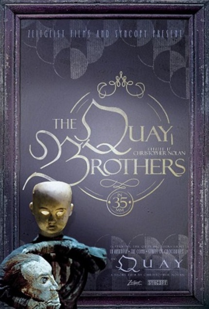 Christopher Nolan Presents THE QUAY BROTHERS IN 35MM Tour, Trailer, And Blu-Ray